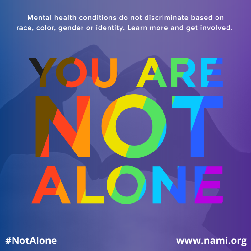 Individual Counseling Is Available During Minority Mental Health